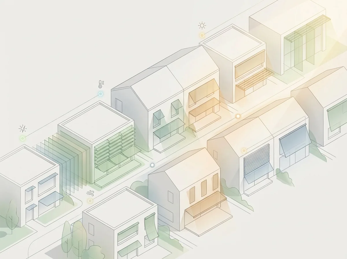 Window shading performance research — energy efficiency and comfort modelling